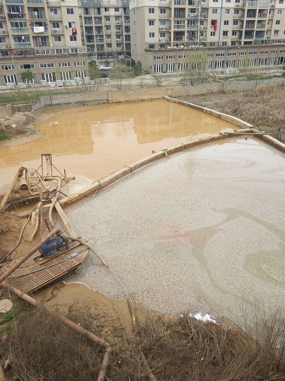 开福沉淀池淤泥清理-厂区废水池淤泥清淤
